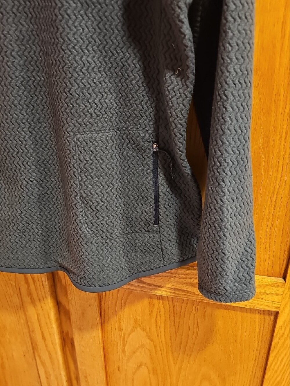 Patagonia Gray Textured Half-Zip Pullover Sweater - Picture 7 of 12